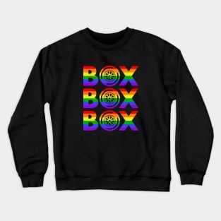 "Box Box Box" F1 Tyre Compound Pride Design Crewneck Sweatshirt